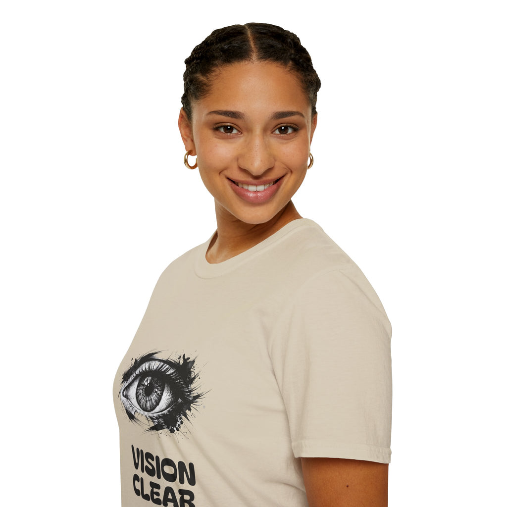 Vision Clear Eye Graphic T‑Shirt