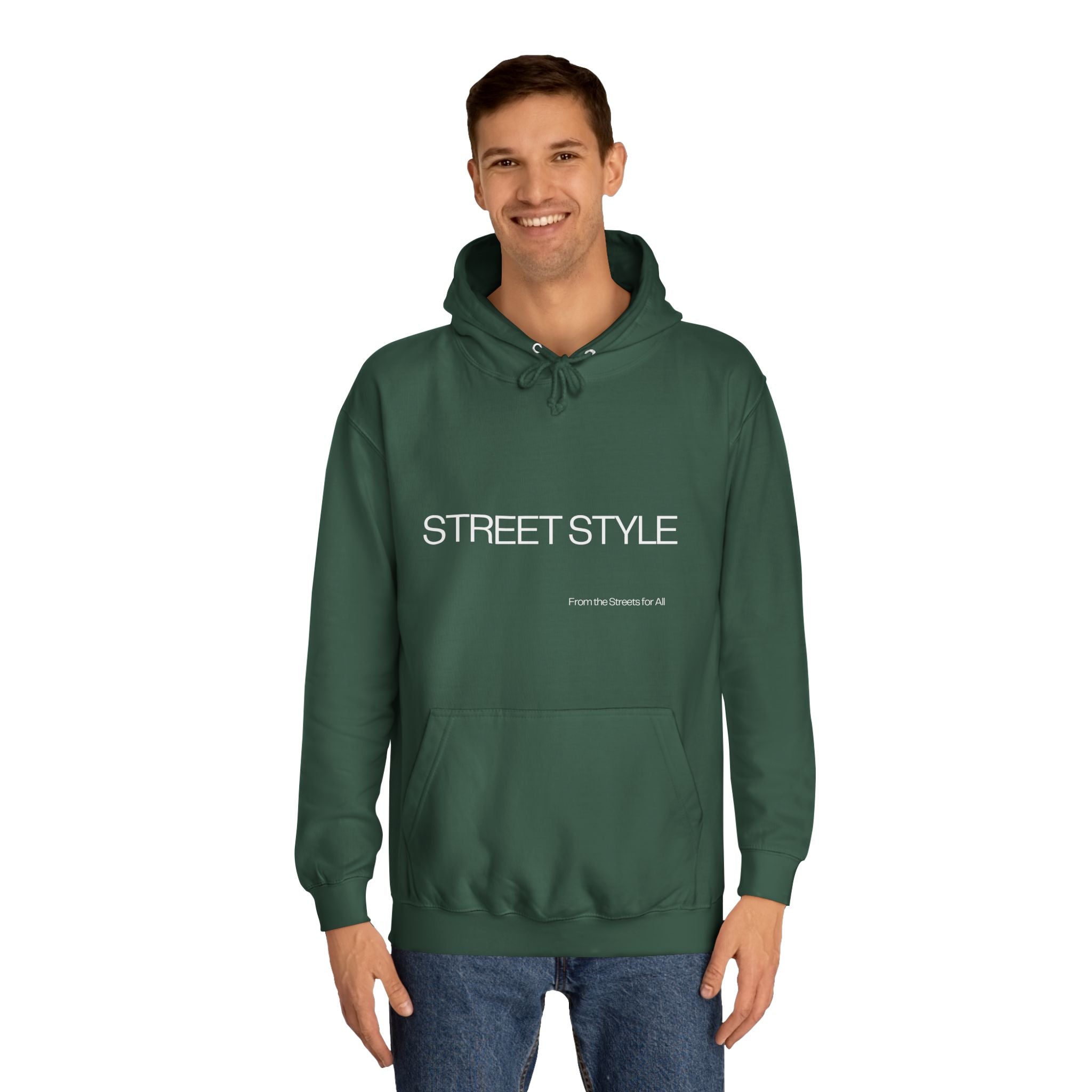 Charging Bull Street Graphic Hoodie