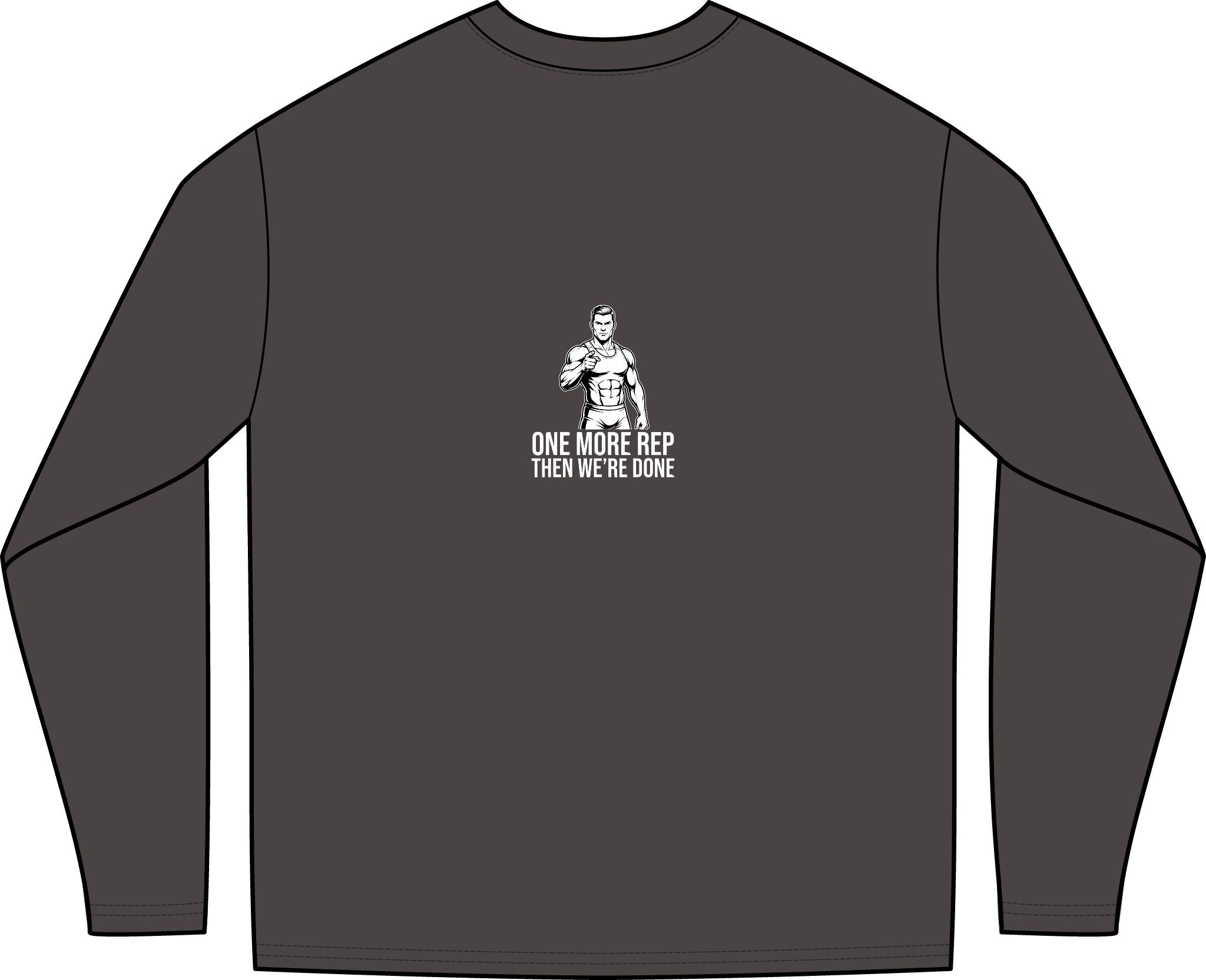 Long Sleeve Casual Gym Shirt
