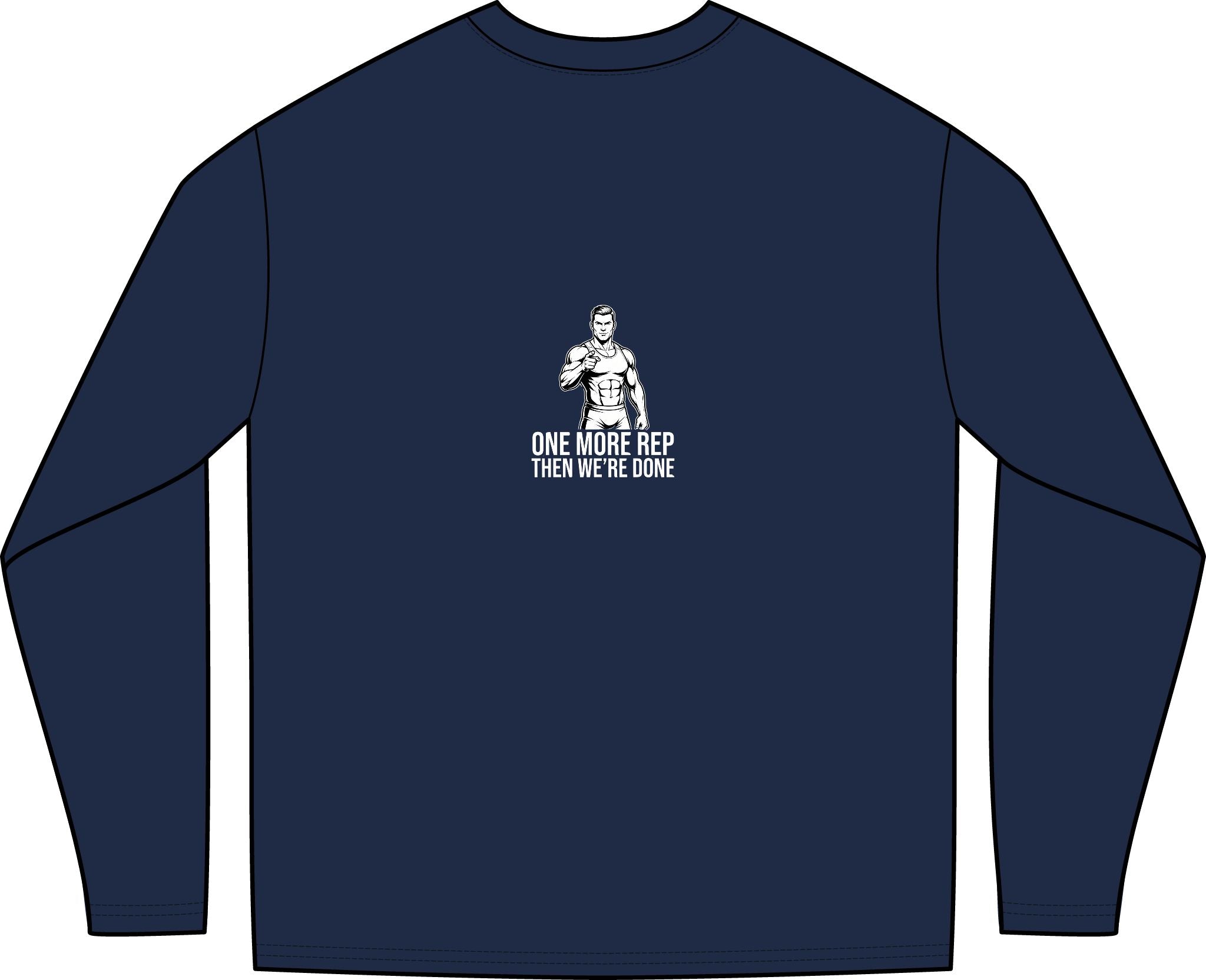 Long Sleeve Casual Gym Shirt