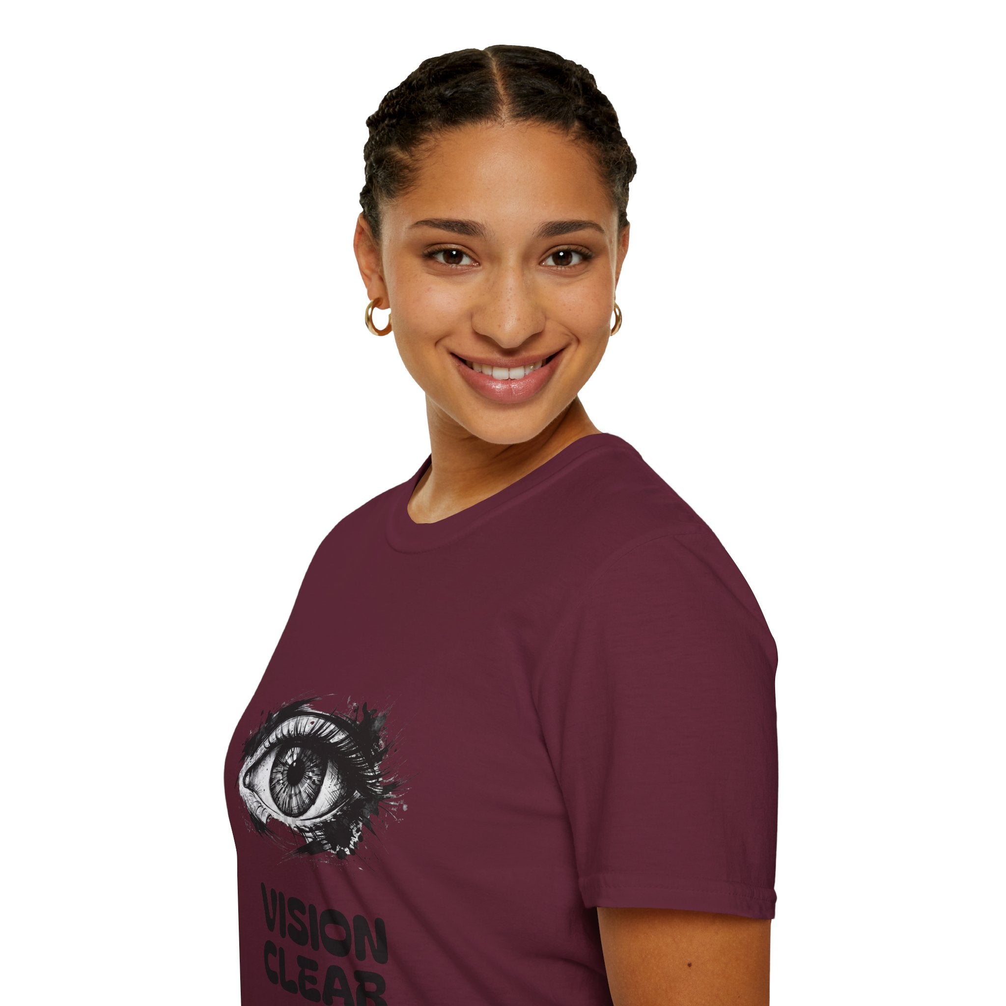 Vision Clear Eye Graphic T‑Shirt