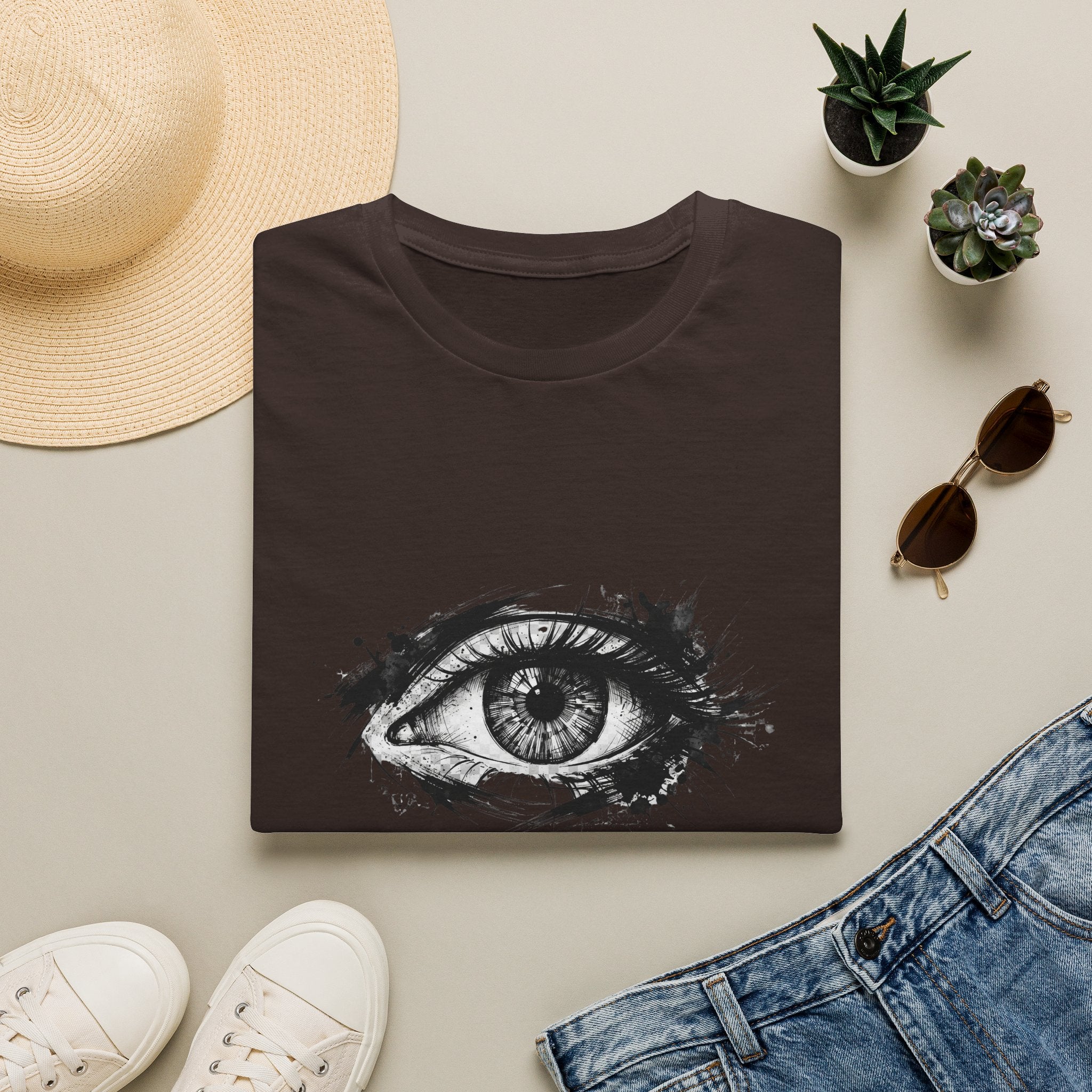 Vision Clear Eye Graphic T‑Shirt