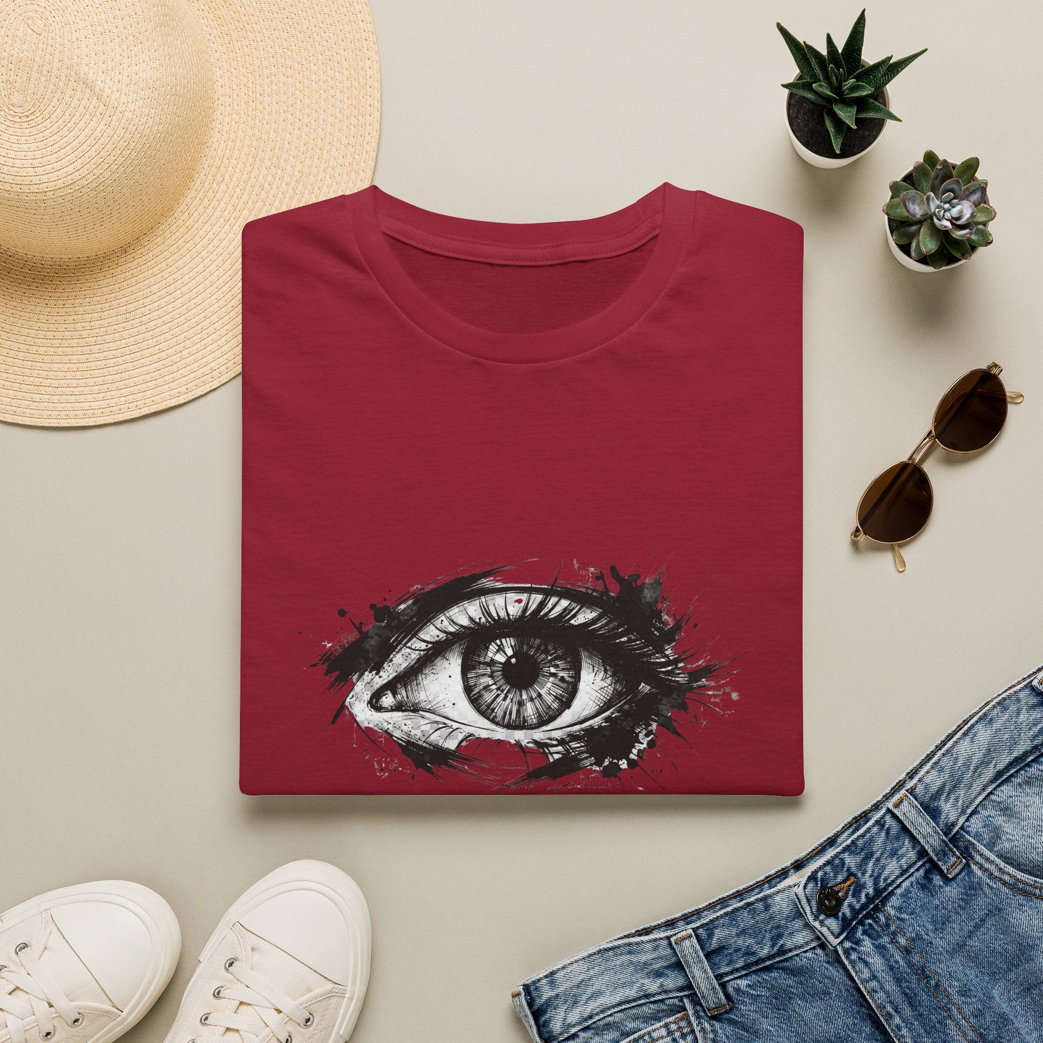 Vision Clear Eye Graphic T‑Shirt