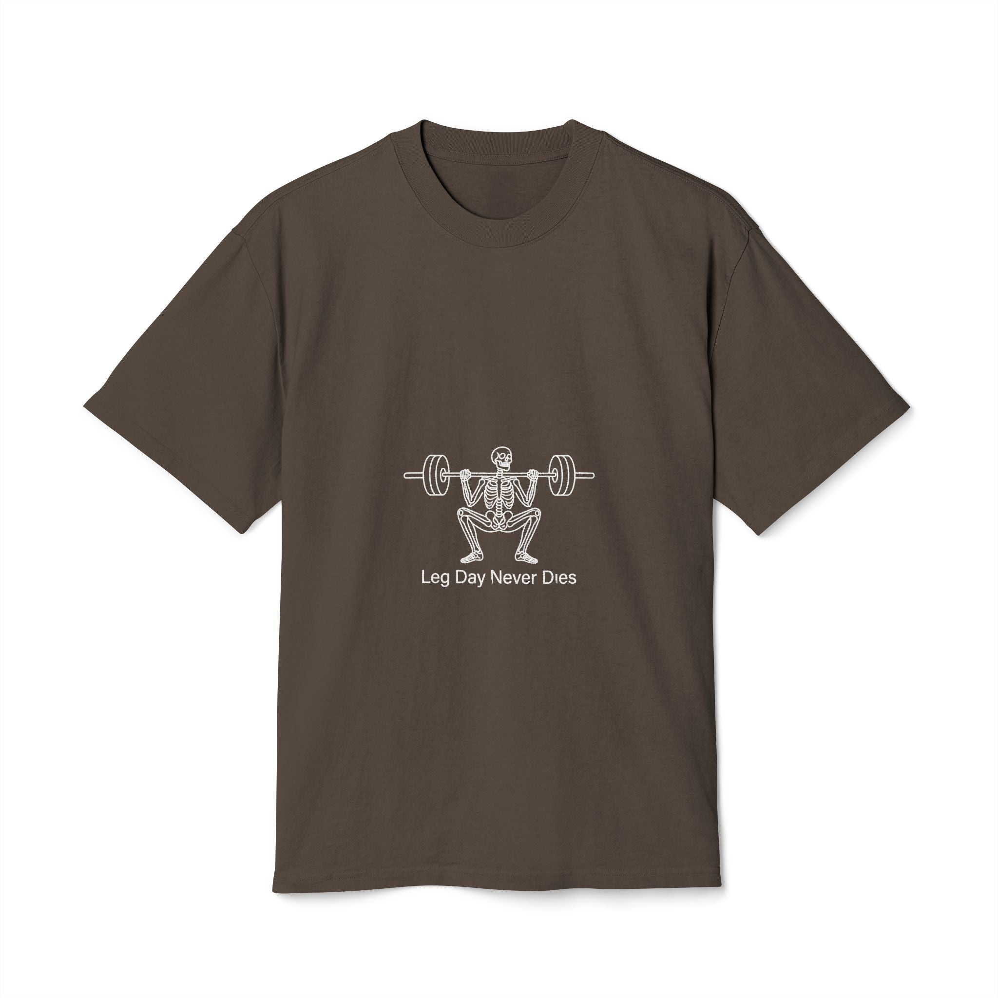 Skeleton Squat Tee  T‑Shirt