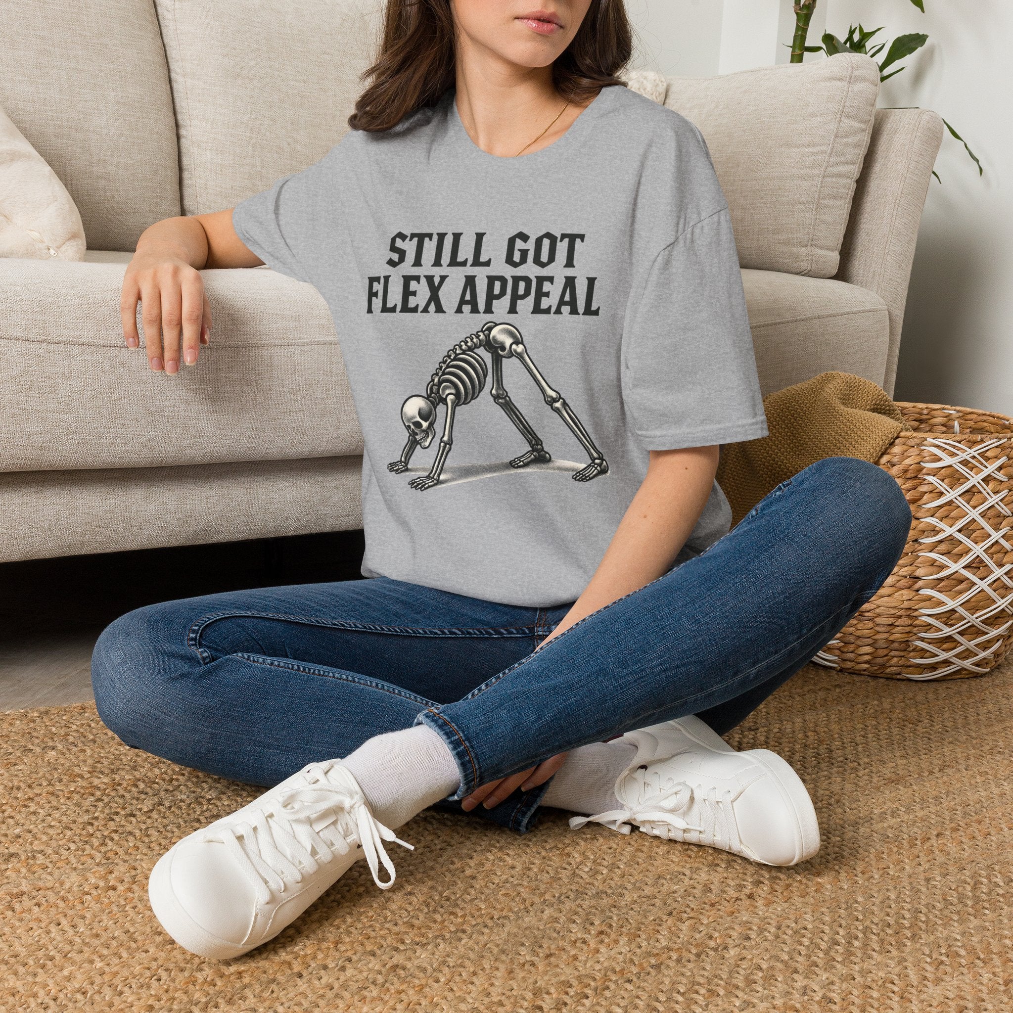 Skeleton Yoga Pose T-Shirt