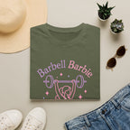 Barbell Barbie Lifts Weights T-Shirt