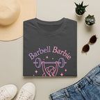 Barbell Barbie Lifts Weights T-Shirt