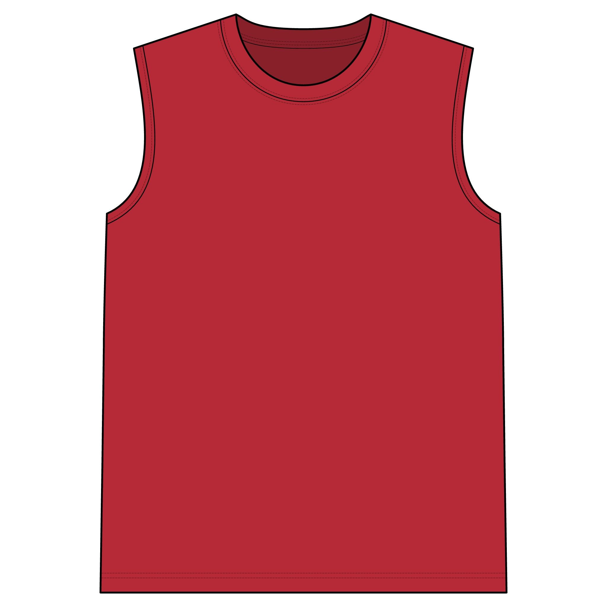 FlexFit  Sleeveless Gym Tee