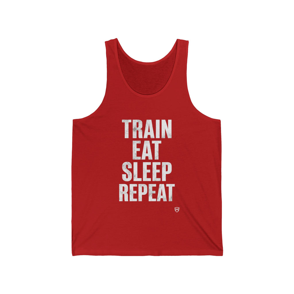 Train Eat Sleep Repeat Tank Top