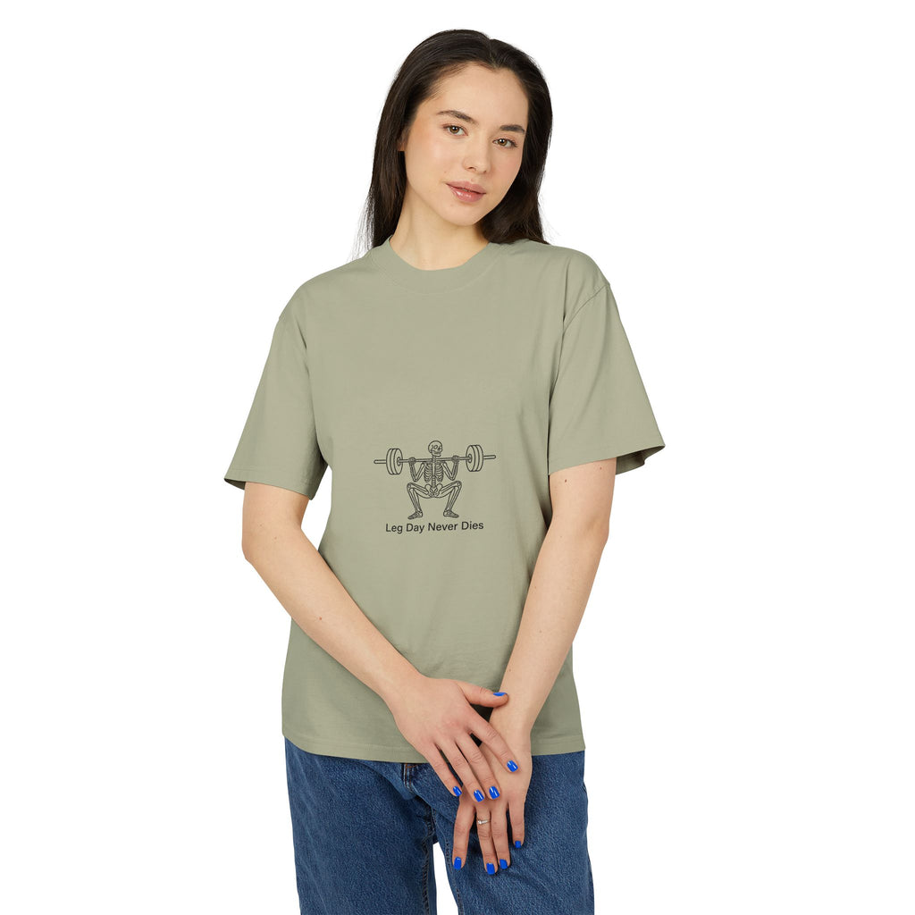 Skeleton Squat Tee  T‑Shirt