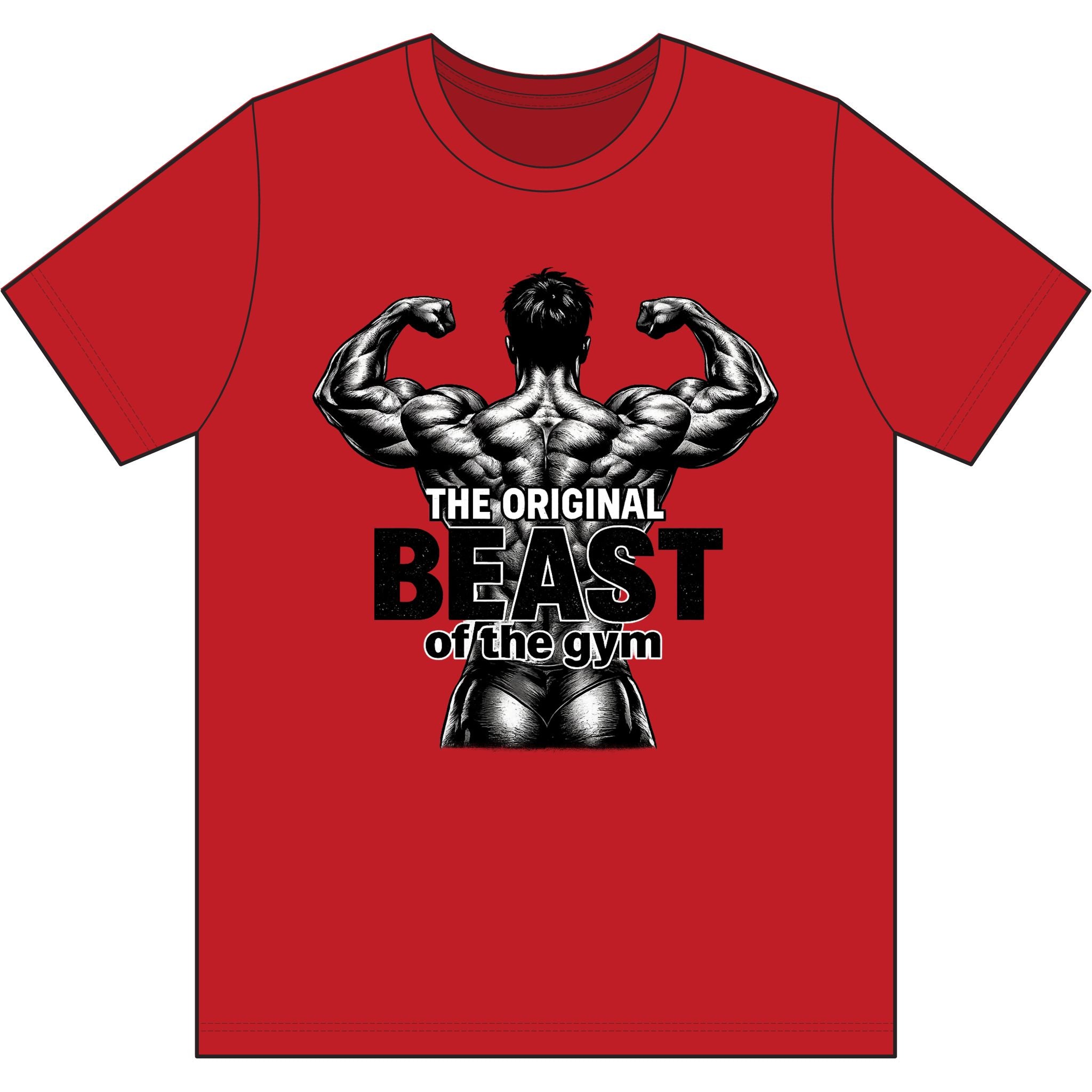 The Original Beast of the Gym Men T-Shirt