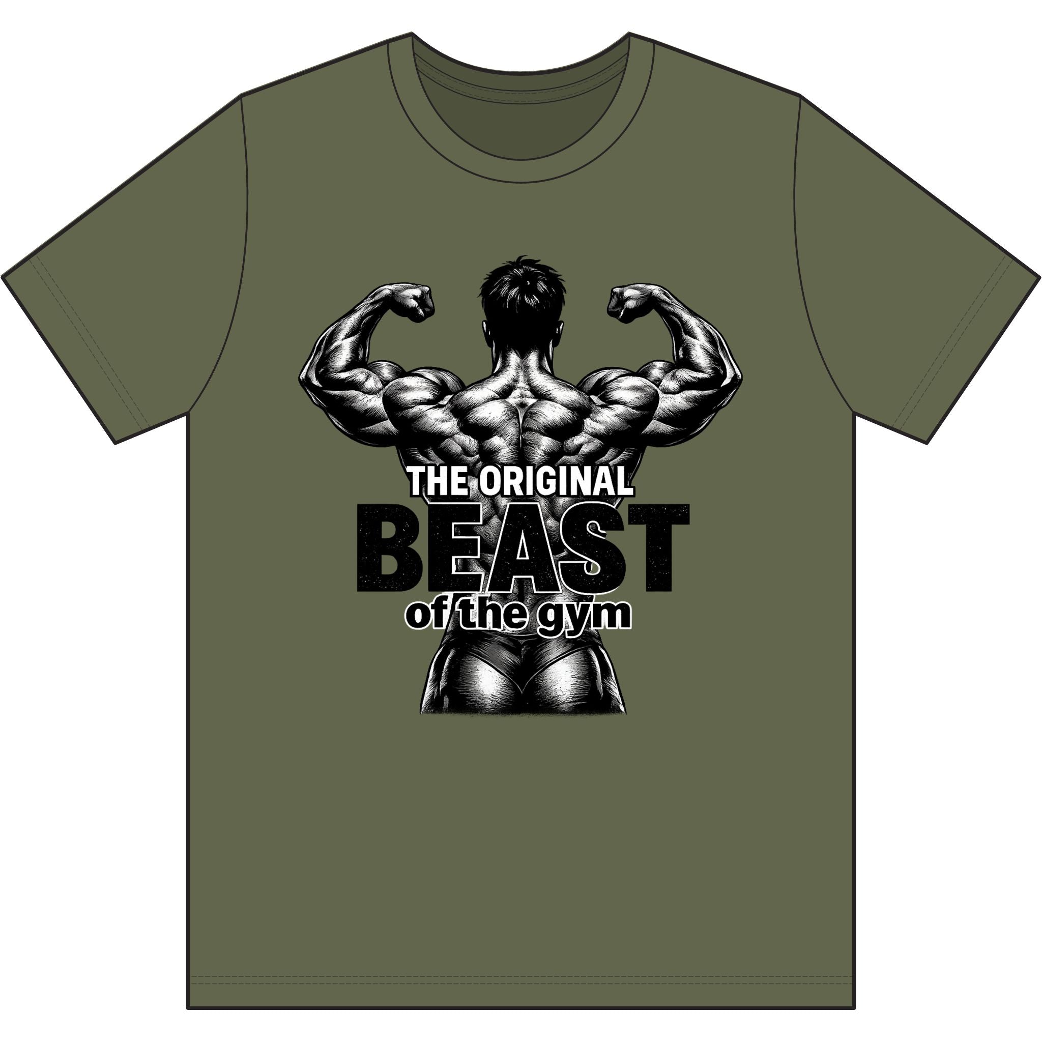 The Original Beast of the Gym Men T-Shirt