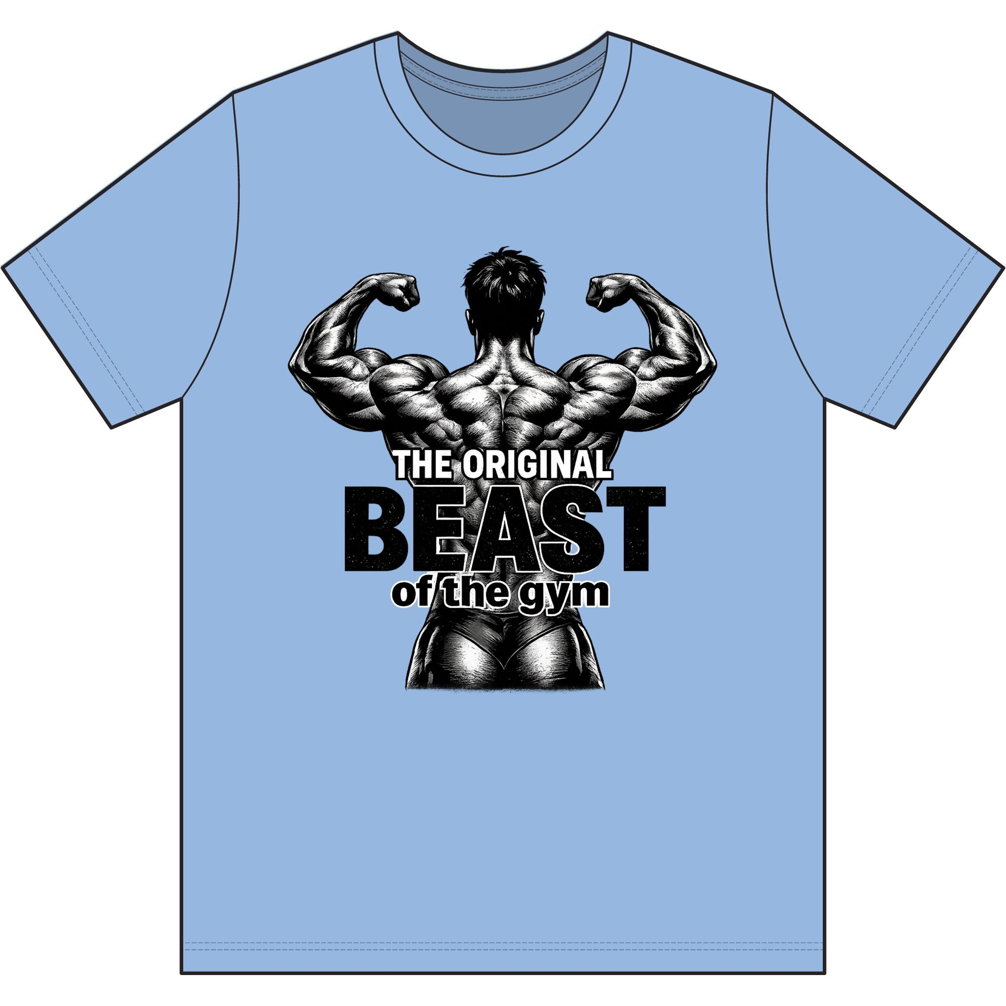 The Original Beast of the Gym Men T-Shirt