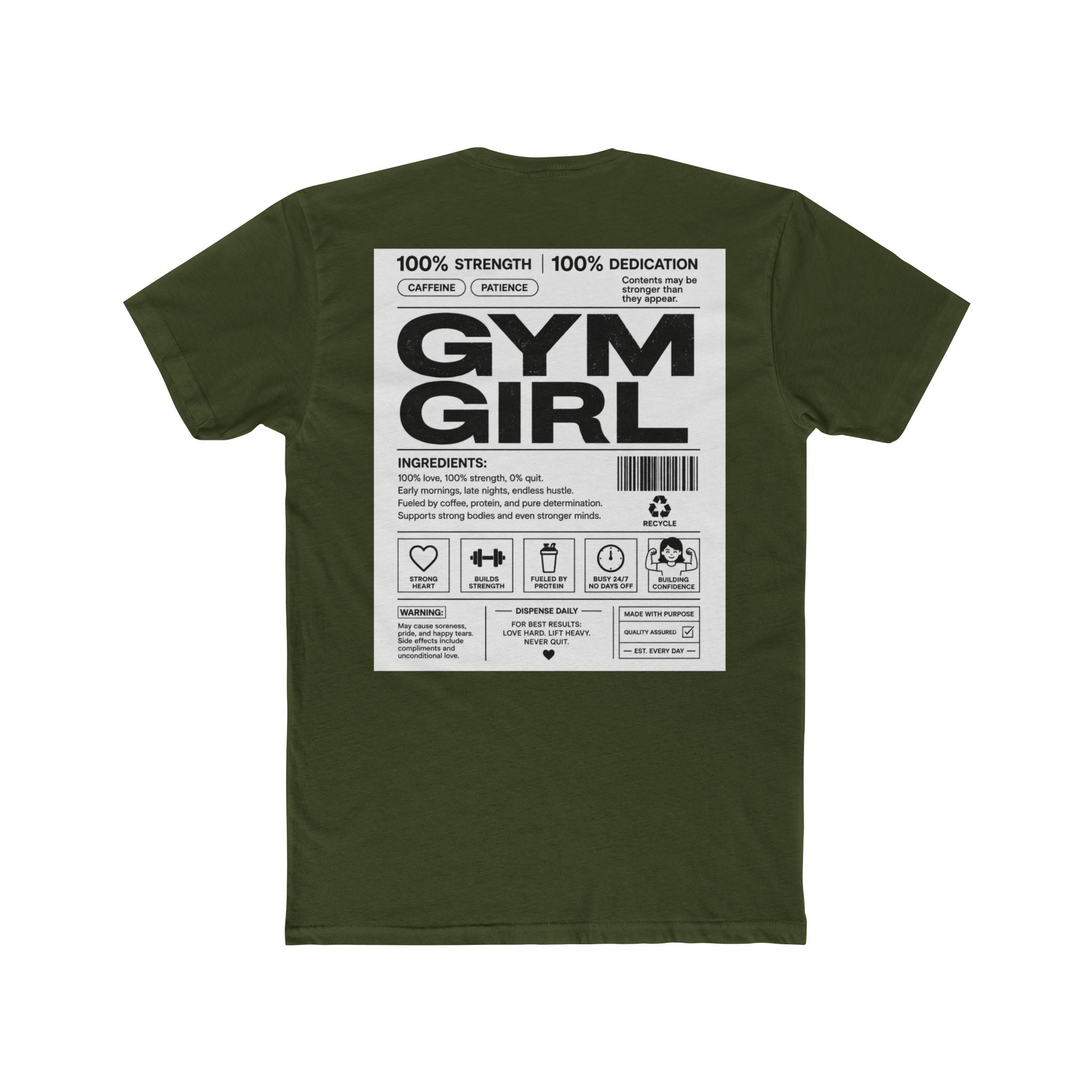Gym Girl graphic Tee