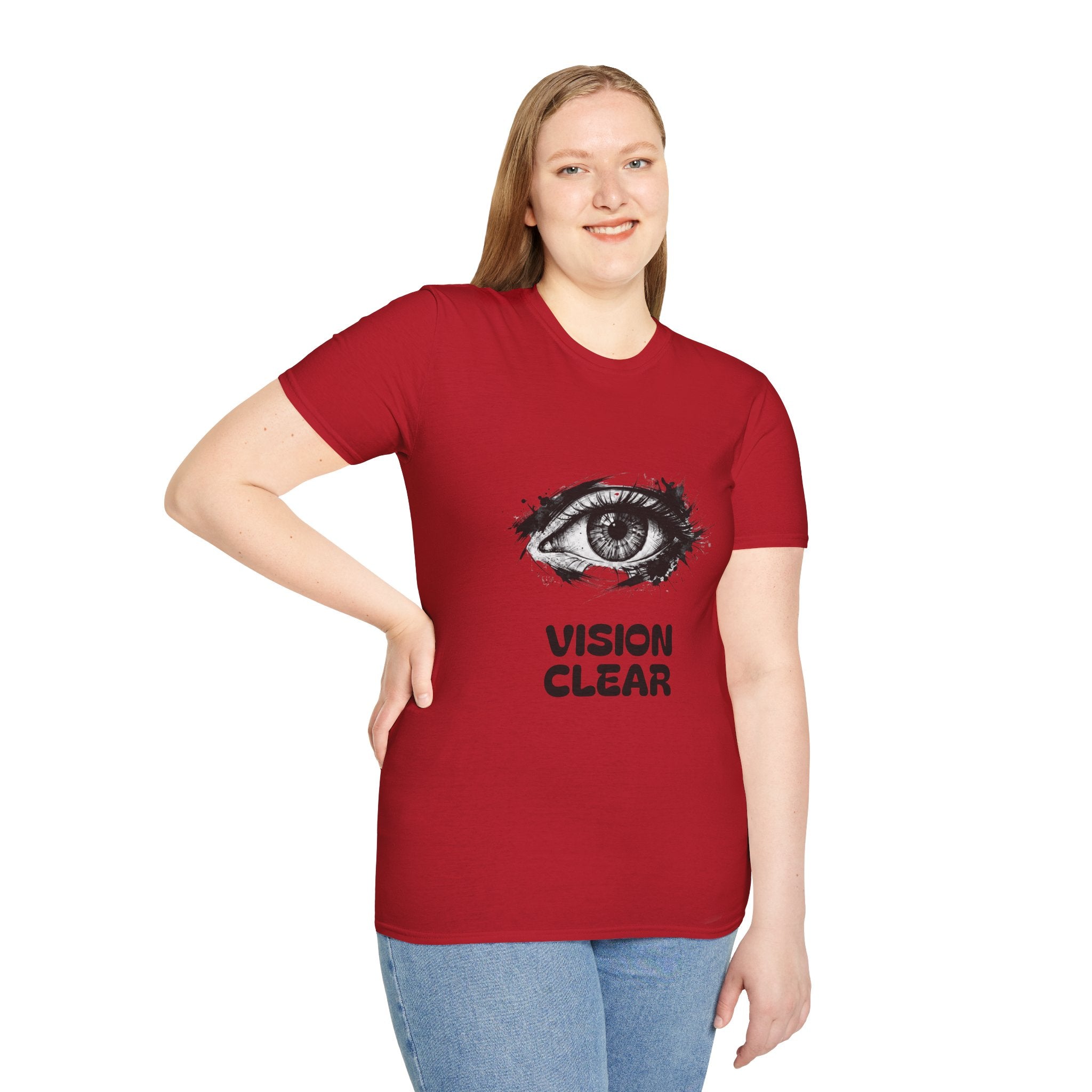 Vision Clear Eye Graphic T‑Shirt