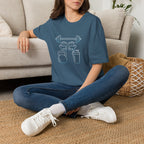 Gym Equipment Icons T-Shirt