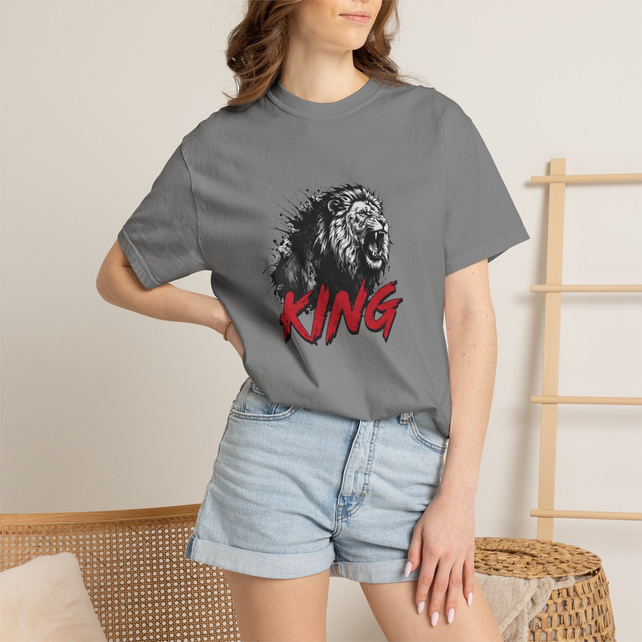 King Lion Graphic T-Shirt