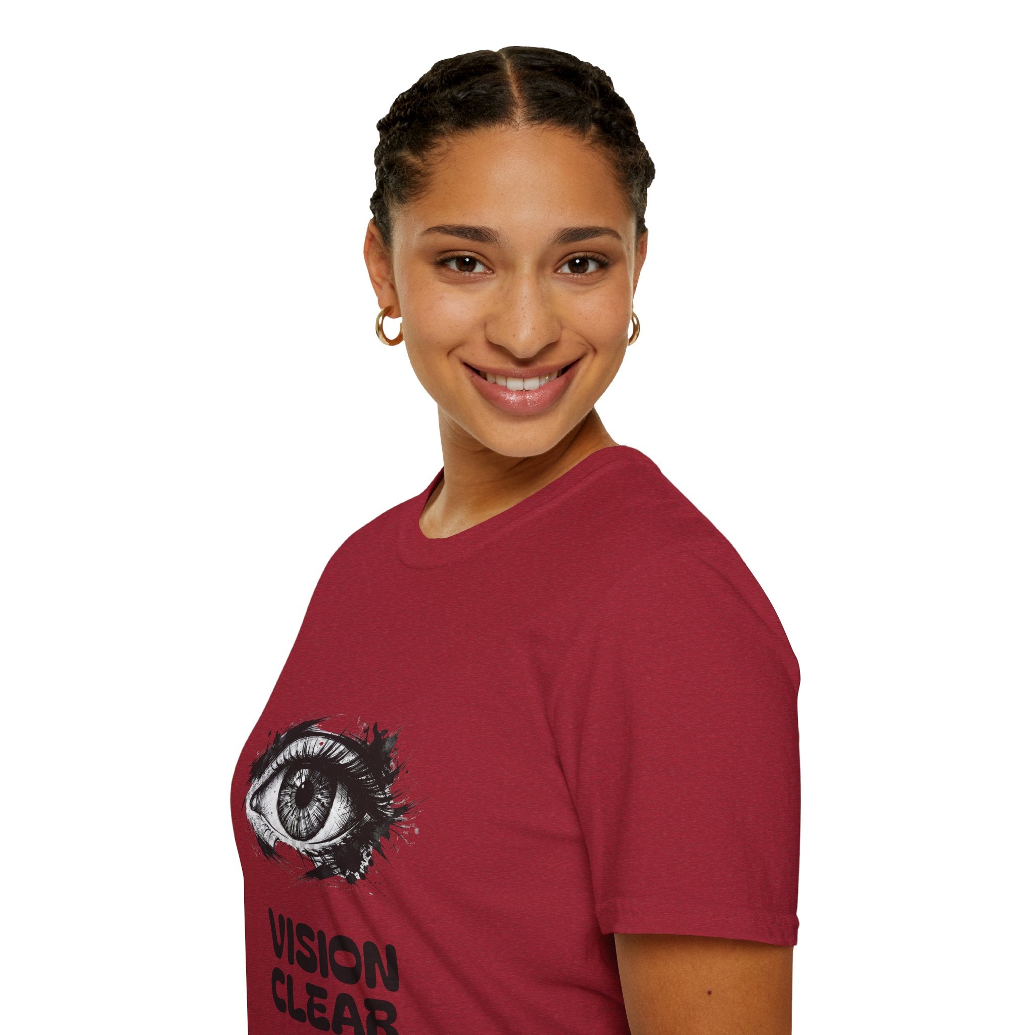 Vision Clear Eye Graphic T‑Shirt