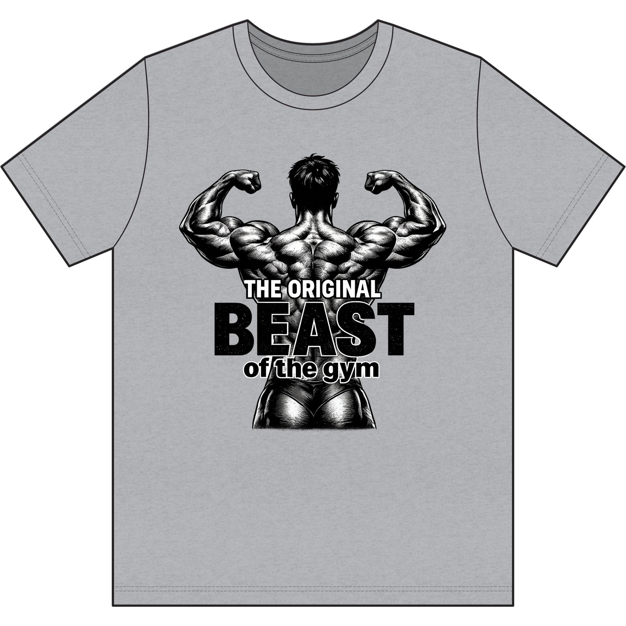 The Original Beast of the Gym Men T-Shirt