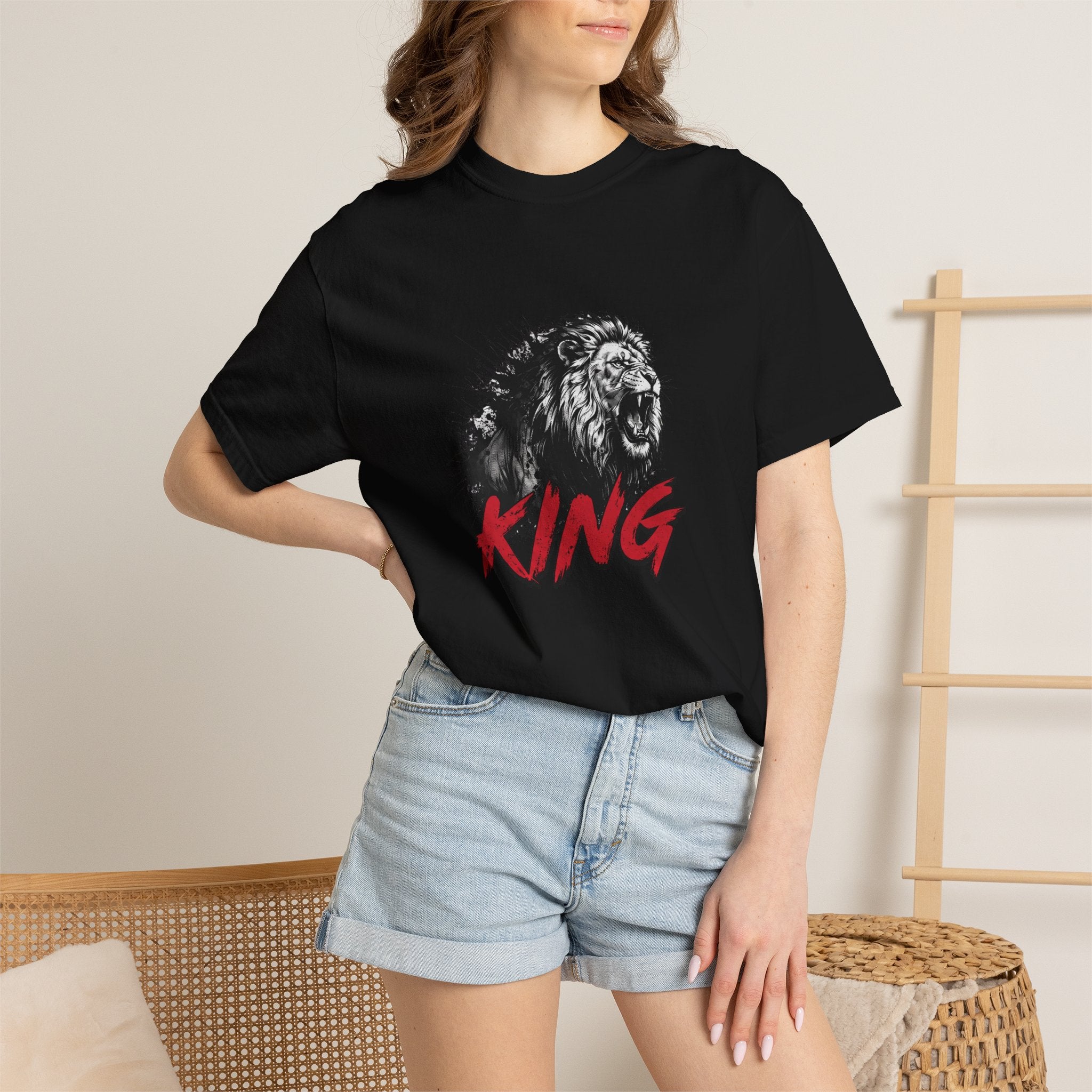 King Lion Graphic T-Shirt