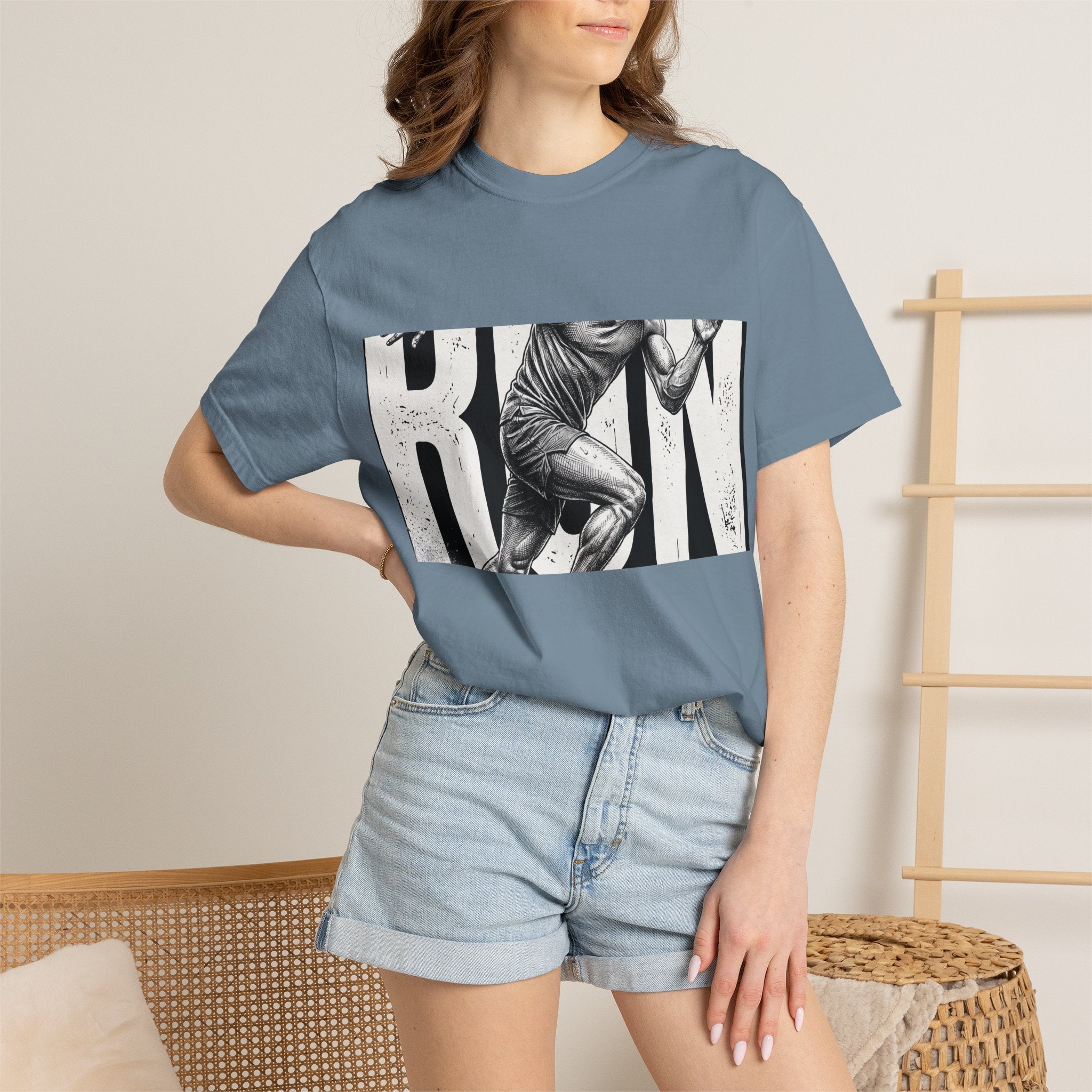 Run Silhouette Graphic T‑Shirt