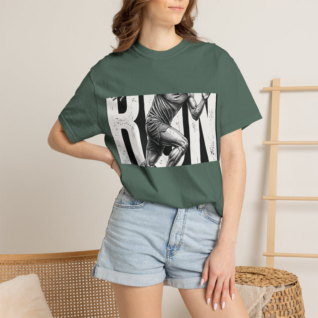 Run Silhouette Graphic T‑Shirt