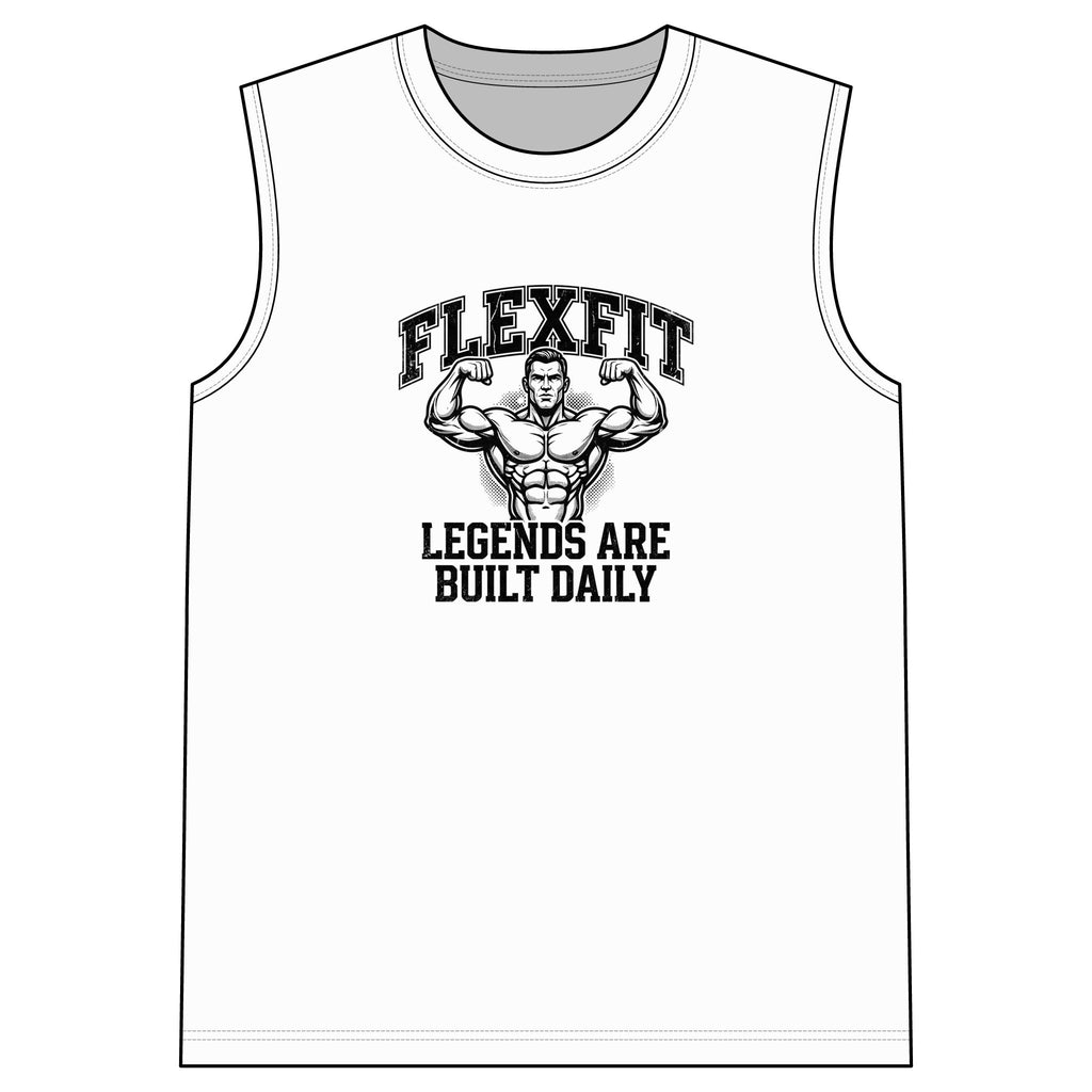FlexFit  Sleeveless Gym Tee