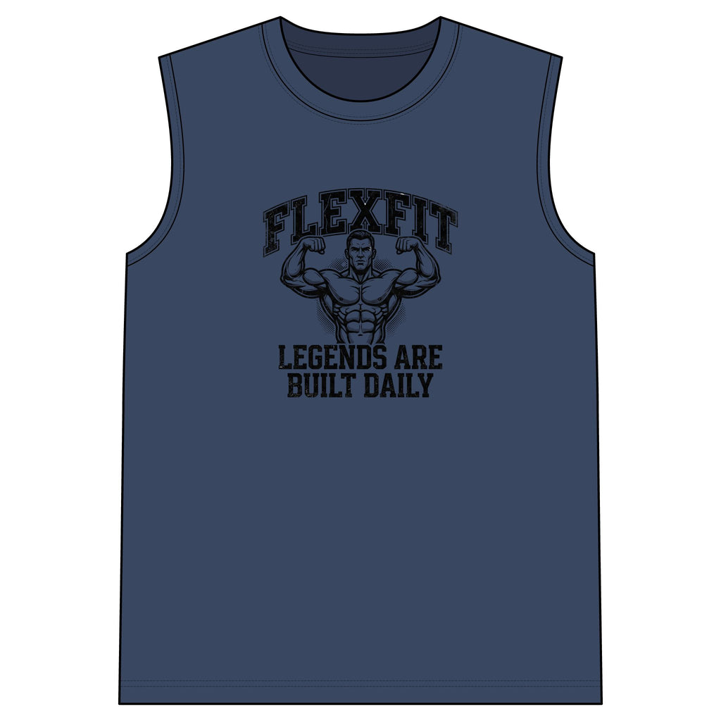 FlexFit  Sleeveless Gym Tee