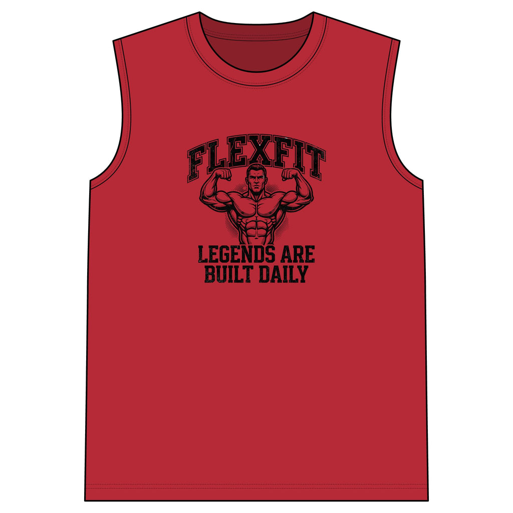 FlexFit  Sleeveless Gym Tee