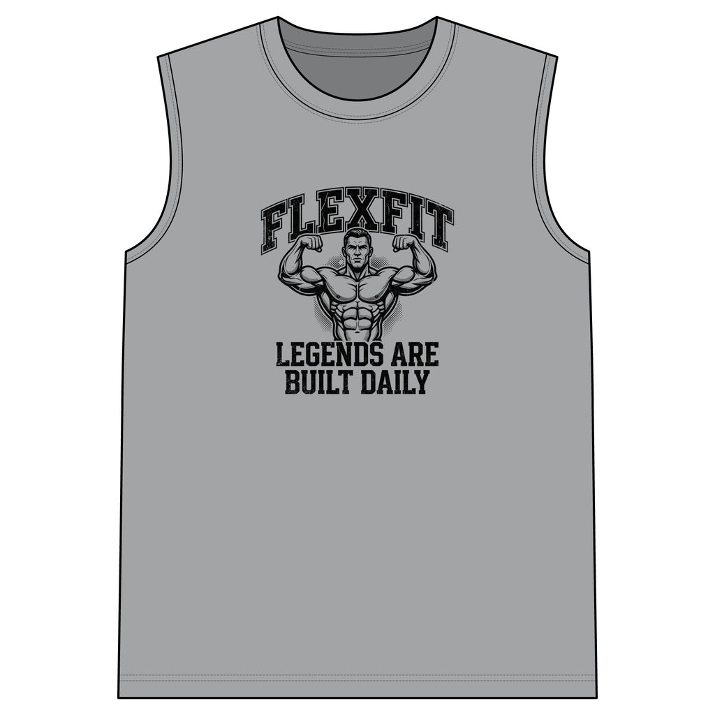 FlexFit  Sleeveless Gym Tee