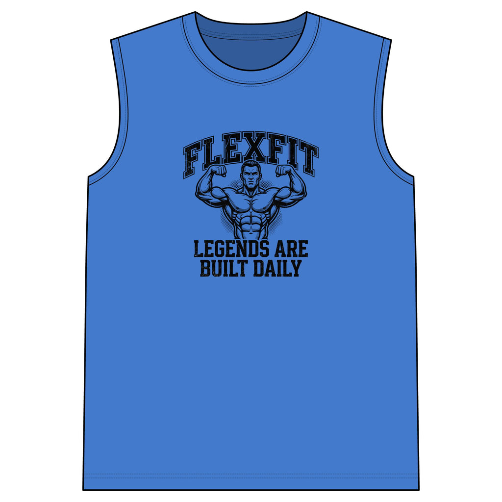 FlexFit  Sleeveless Gym Tee