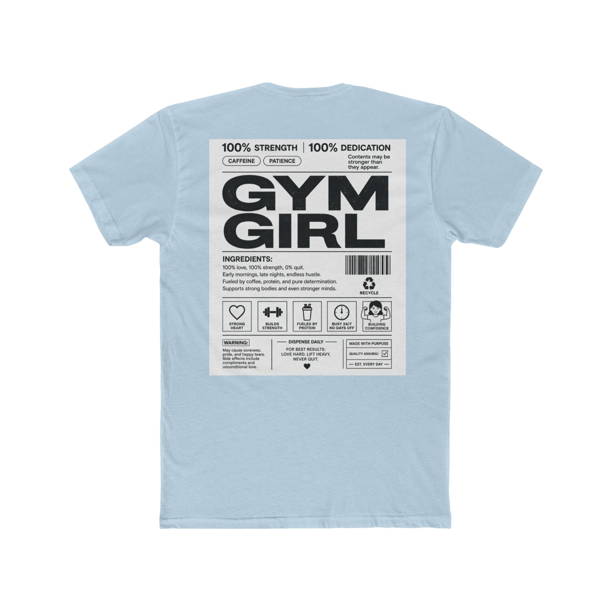 Gym Girl graphic Tee