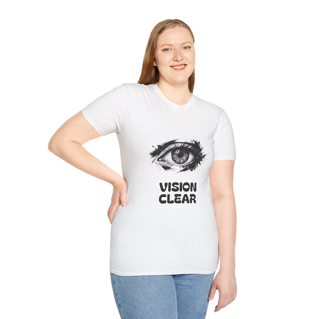 Vision Clear Eye Graphic T‑Shirt