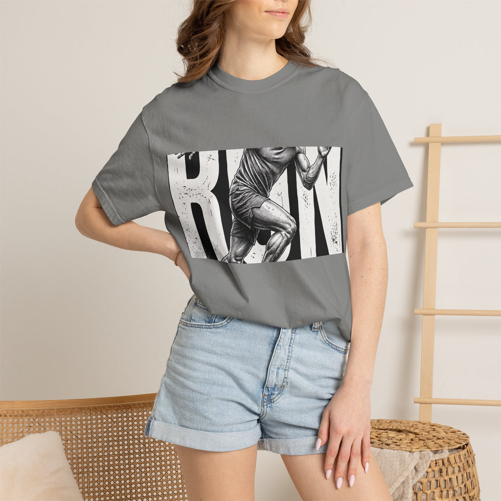Run Silhouette Graphic T‑Shirt