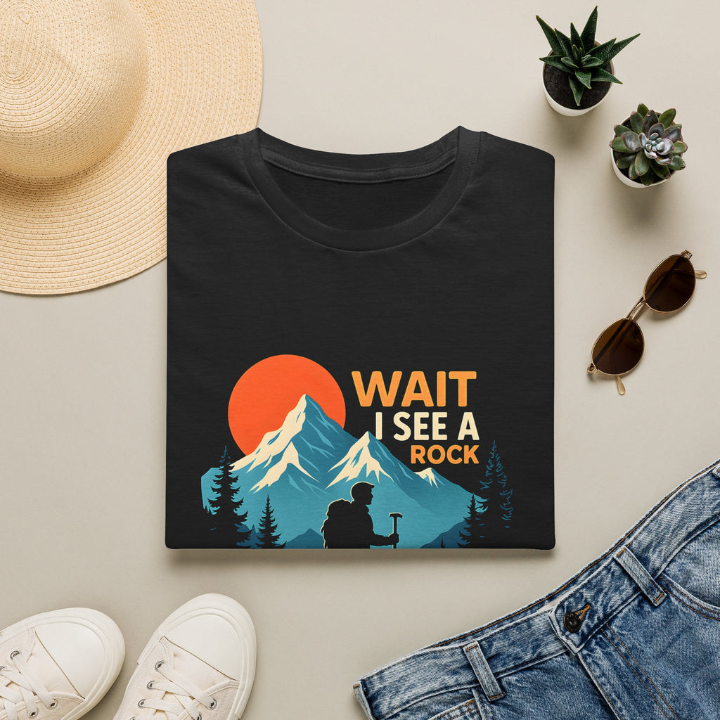 Hiker on Mountain Trail T-Shirt