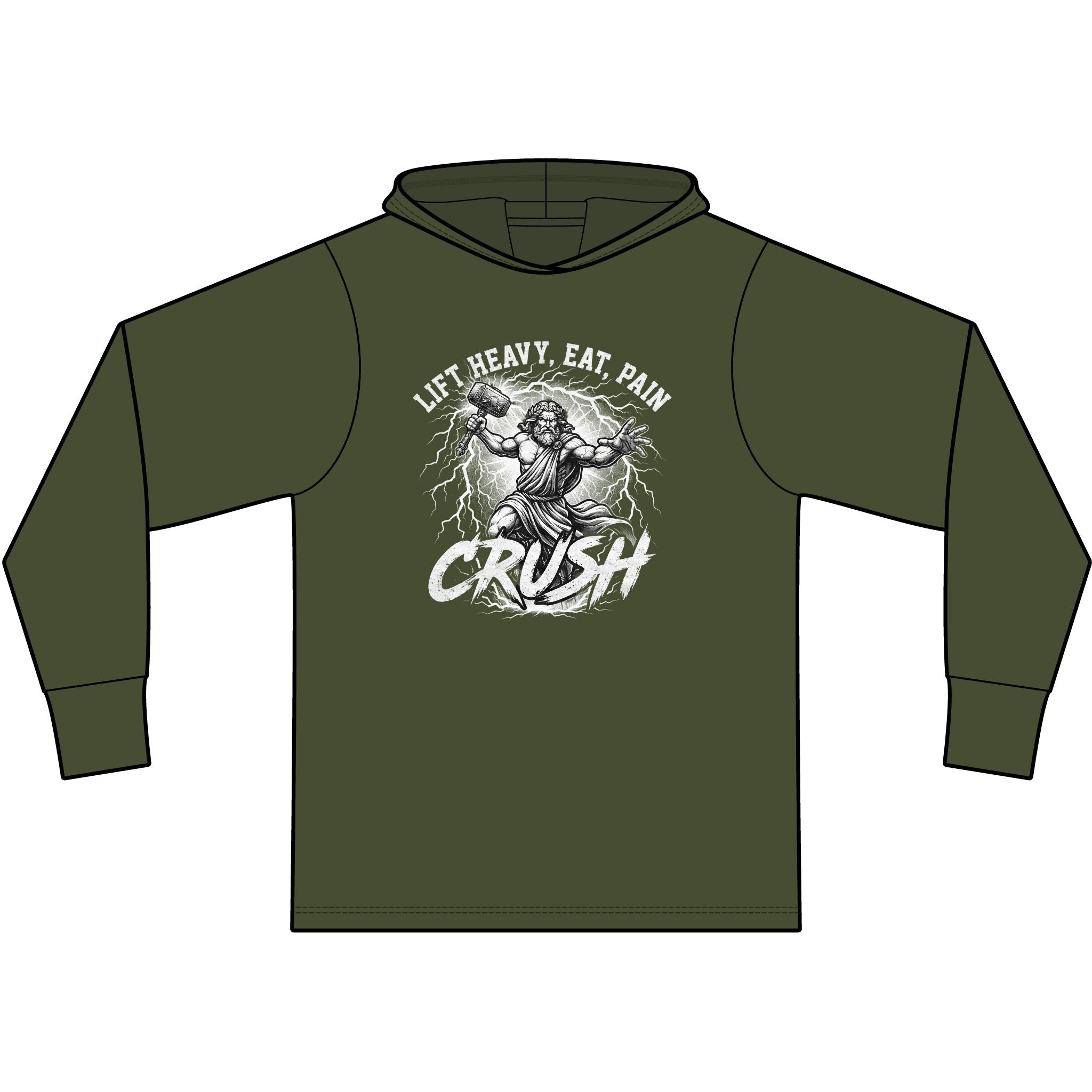 Crush Weightlifting Hoodie