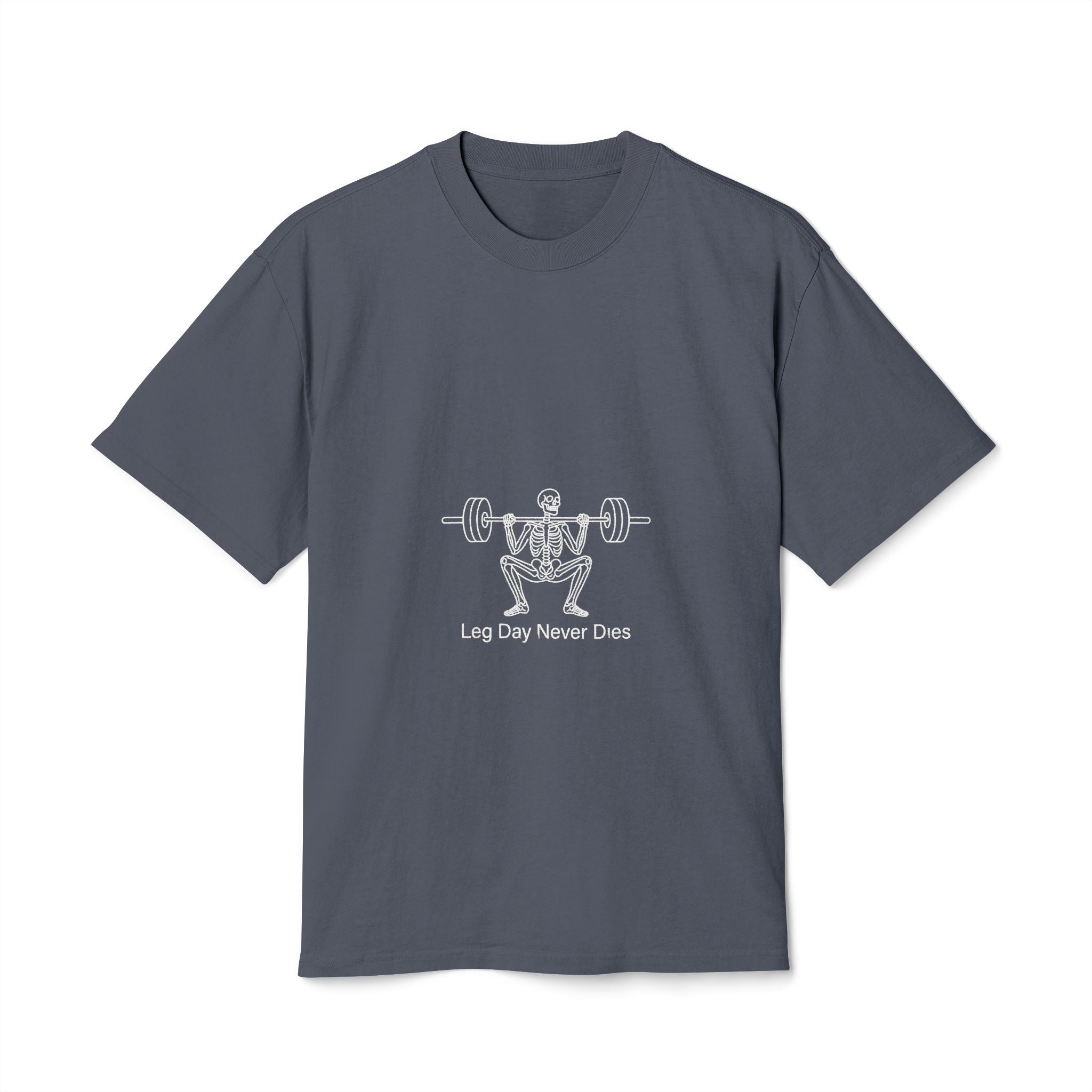 Skeleton Squat Tee  T‑Shirt