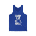 Train Eat Sleep Repeat Tank Top