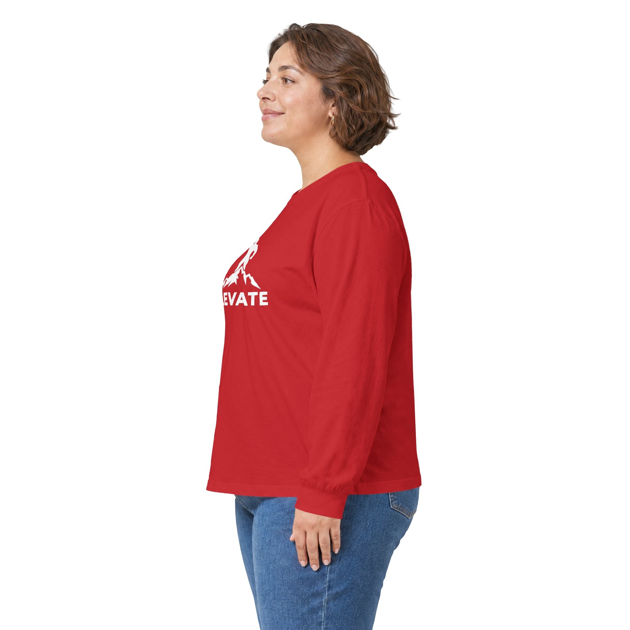 Elevate Mountain Graphic Long Sleeve