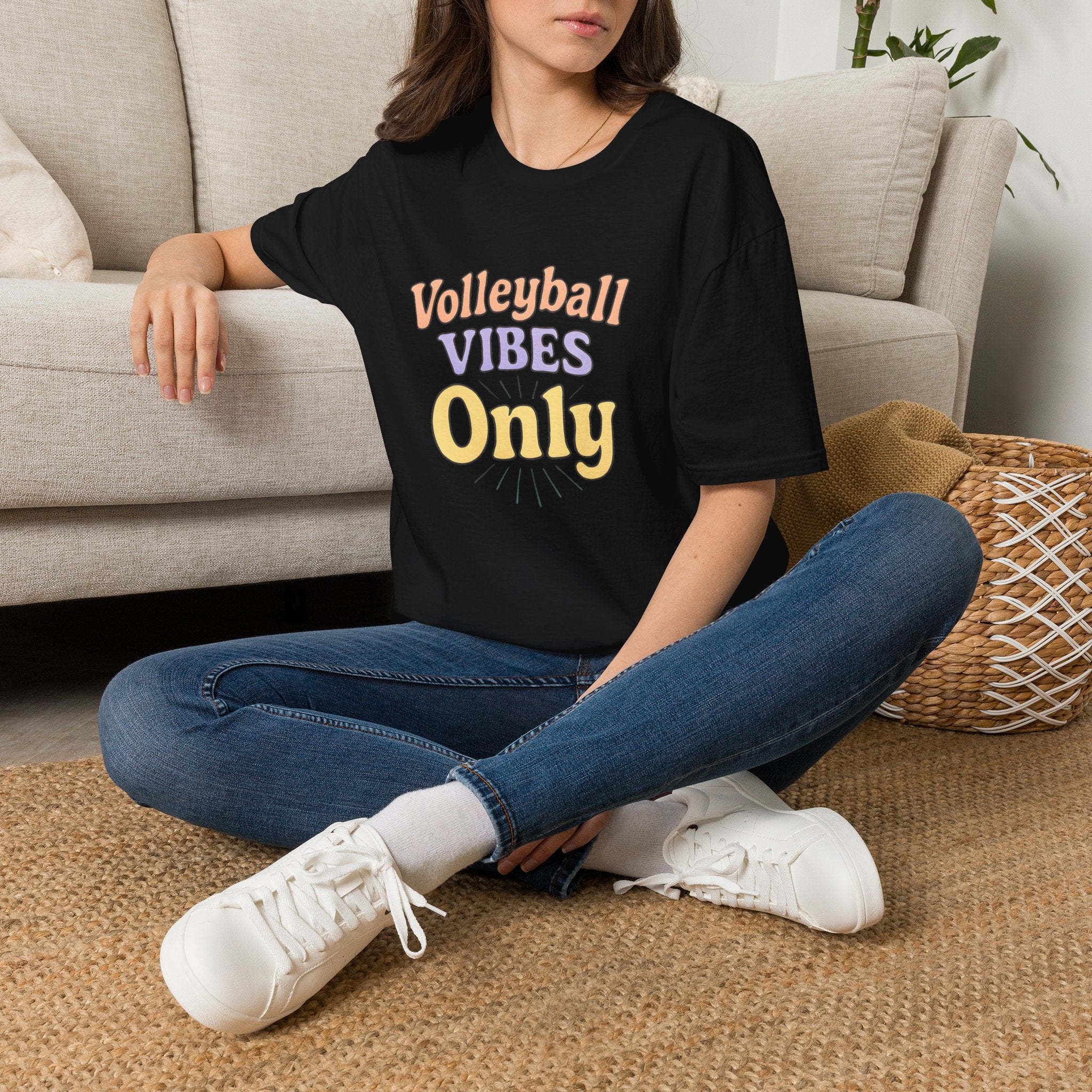 Volleyball Vibes Only T-Shirt