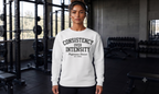 Consistency Over Intensity Crewneck Sweatshirt