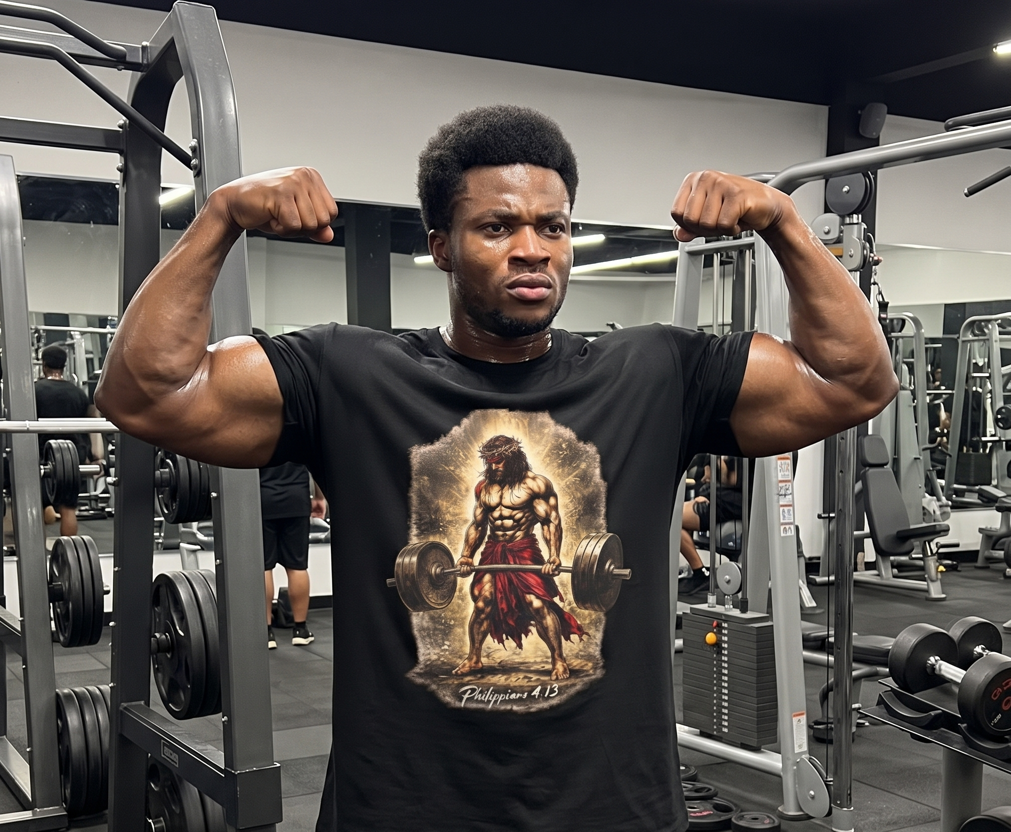 Weightlifting Spartan Tee