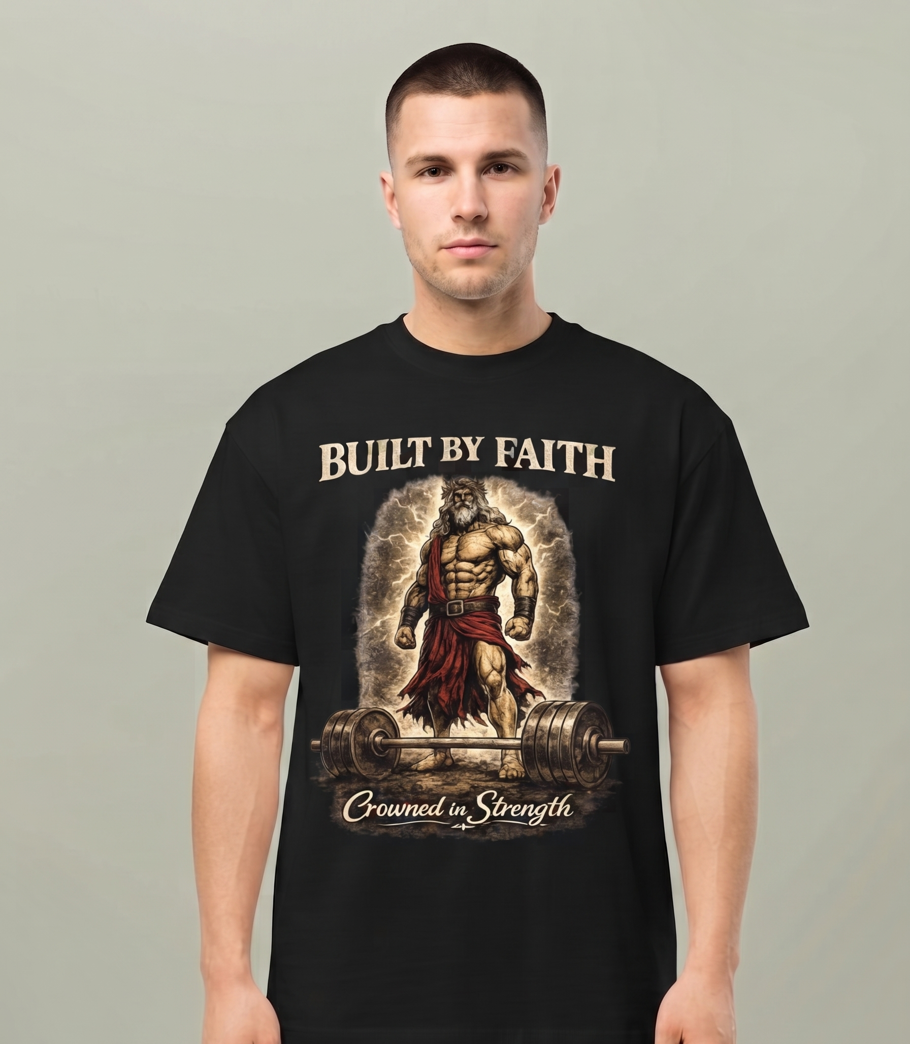 Built By Faith Strength T-Shirt