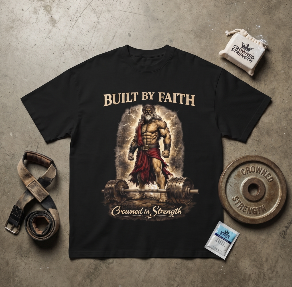 Built By Faith Strength T-Shirt