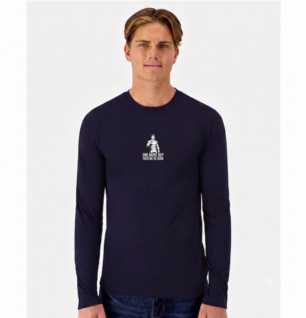 Long Sleeve Casual Gym Shirt