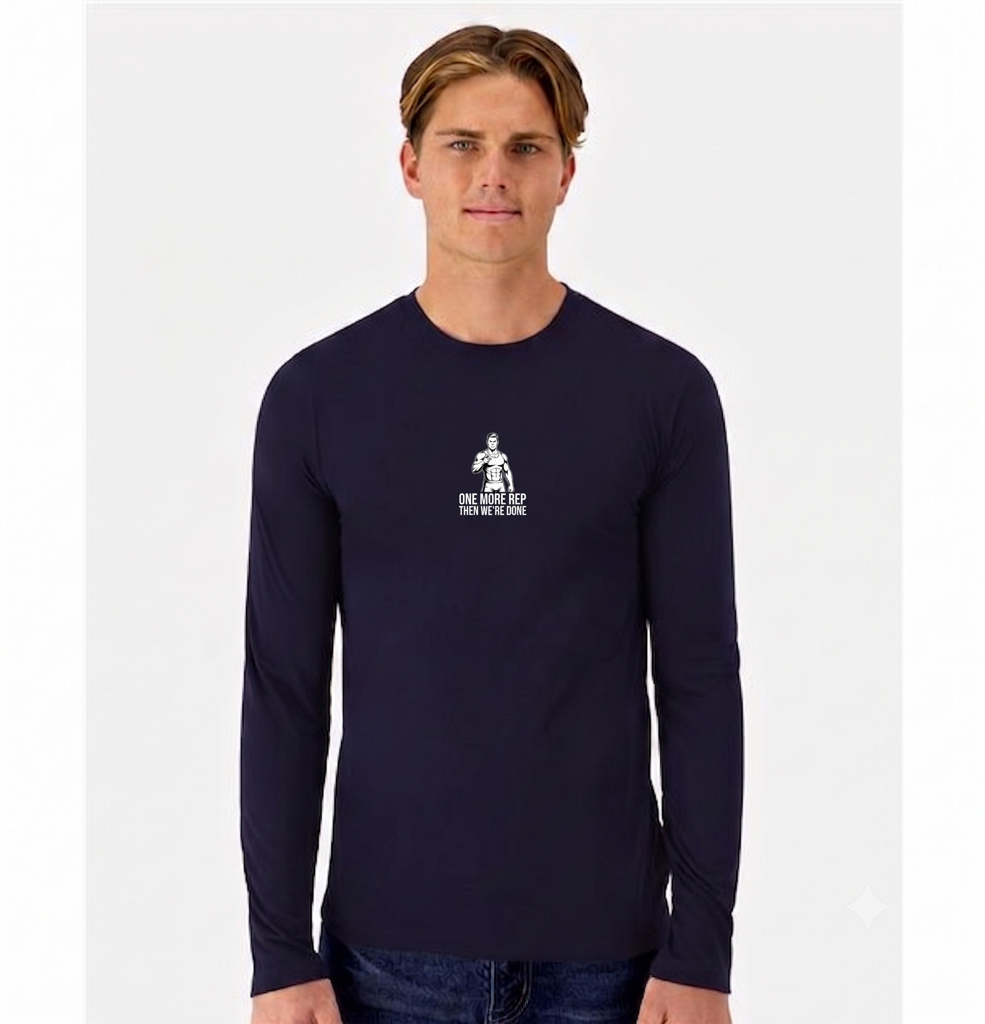 Long Sleeve Casual Gym Shirt