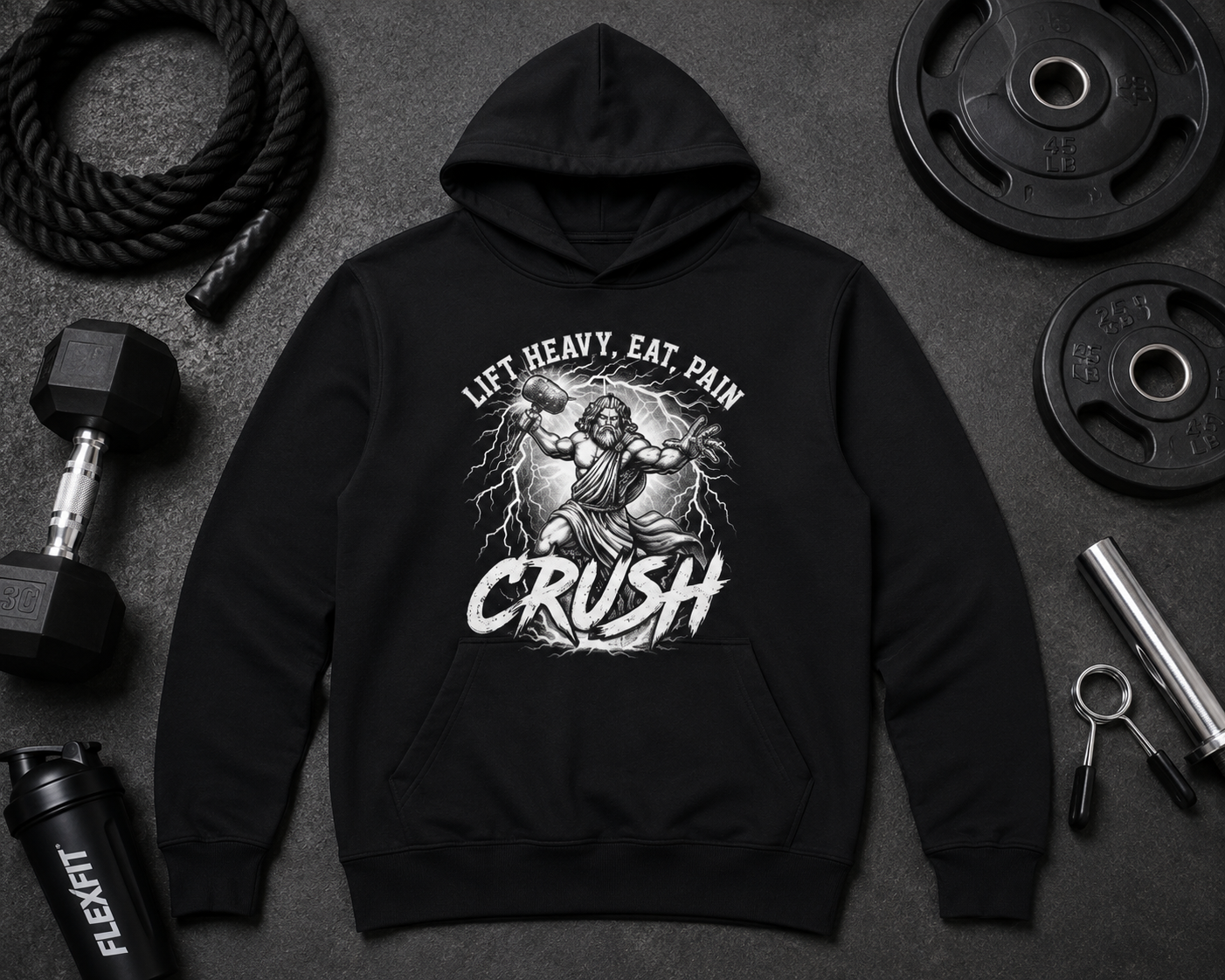 Crush Weightlifting Hoodie