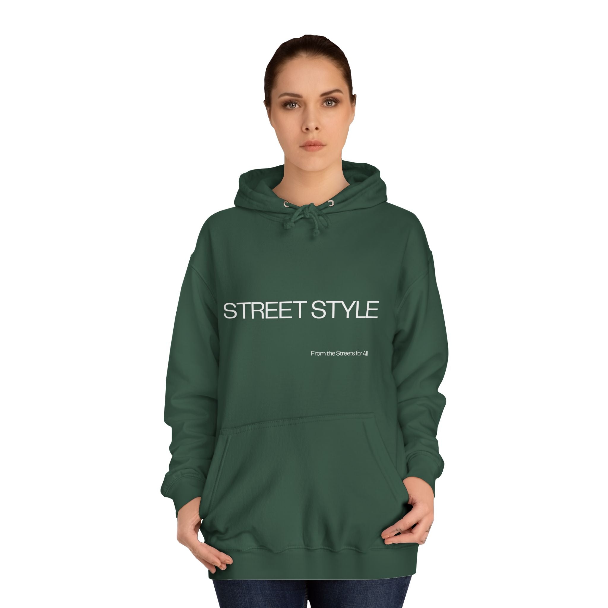 Charging Bull Street Graphic Hoodie
