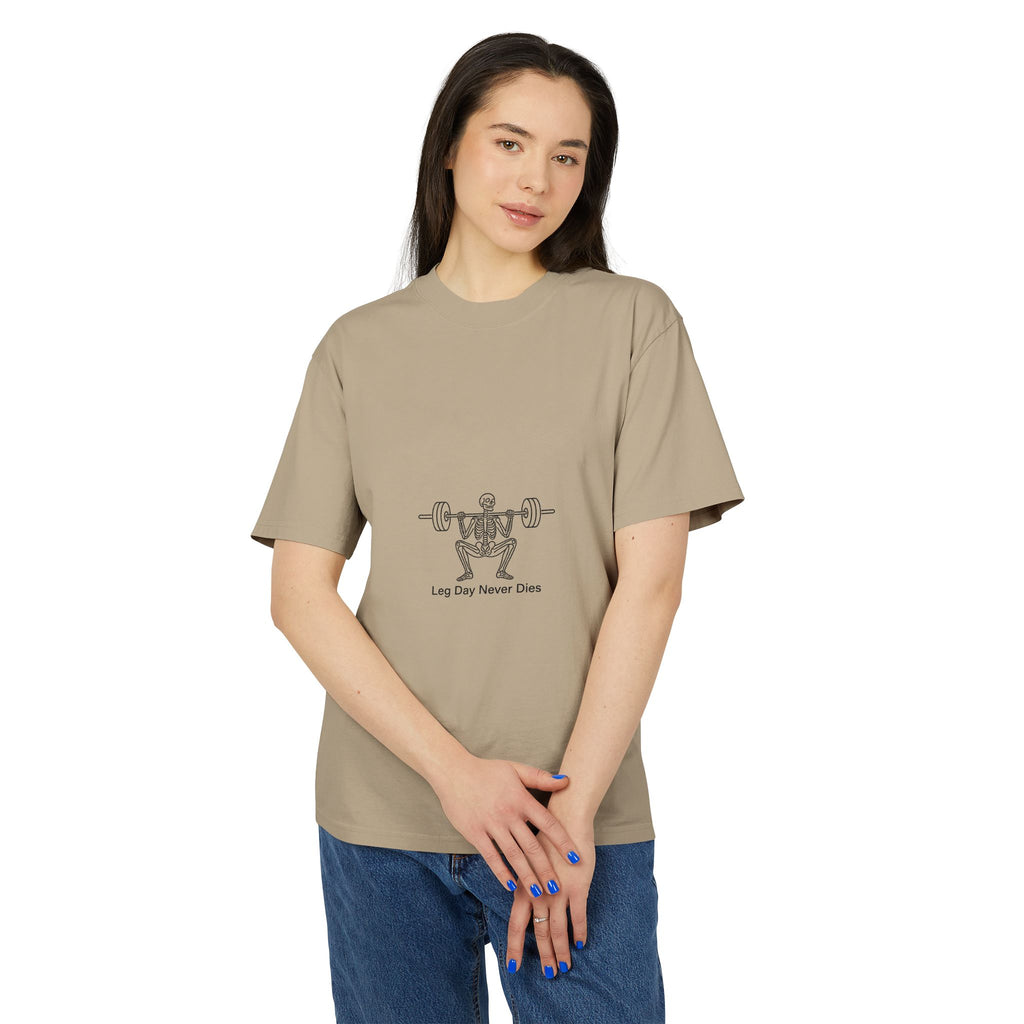 Skeleton Squat Tee  T‑Shirt