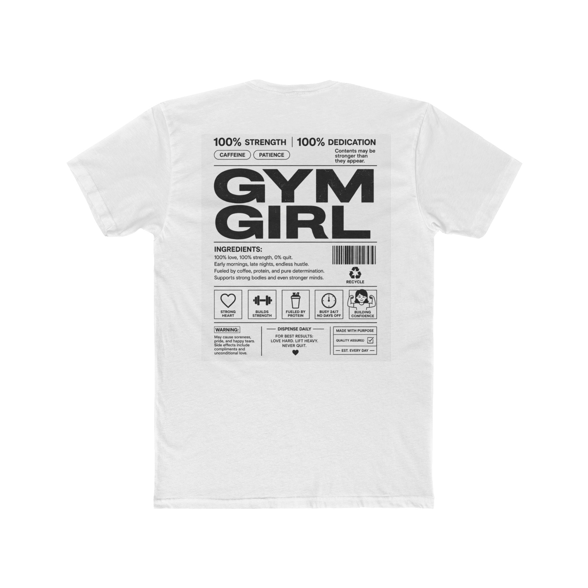 Gym Girl graphic Tee